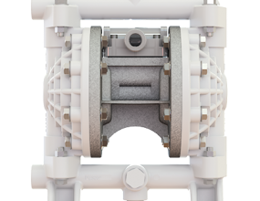 ½” (13MM) BOLTED PLASTIC AODD PUMP FEATURESVersamatic’s ½” (13mm) bolted plastic air-operated double-diaphragm (AODD) pump allows you to transfer chemicals safely and confidently. Perfect for a wide range of applications, and available in ½” bolted metal, the rugged, leak-free bolted construction of this AODD pump offers superior chemical resistance. The multiple ported manifolds and multi-position foot mounts offer installation flexibility, allowing the unit to easily fit into existing installations.Keep your processes running with AODD pumps that deliver consistency, reliability and trouble-free operation. Versamatic’s ½” bolted plastic AODD pump features:An exclusive, patented air valve systemSimple, low-cost maintenanceExtended-life diaphragmsMultiple porting optionsLong-term reliabilityOn/off reliabilitySPECIFICATIONSFlow Rate0-11 gpm (53 lpm)Port SizeSuctionDischarge½